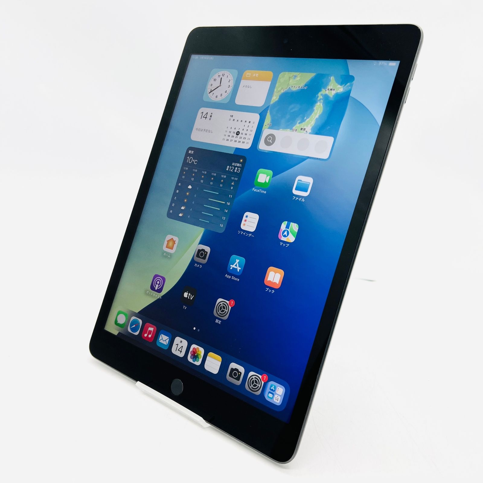 ソフトバンク iPad 第9世代 64GB スペースグレイ MK473J/A 動作確認