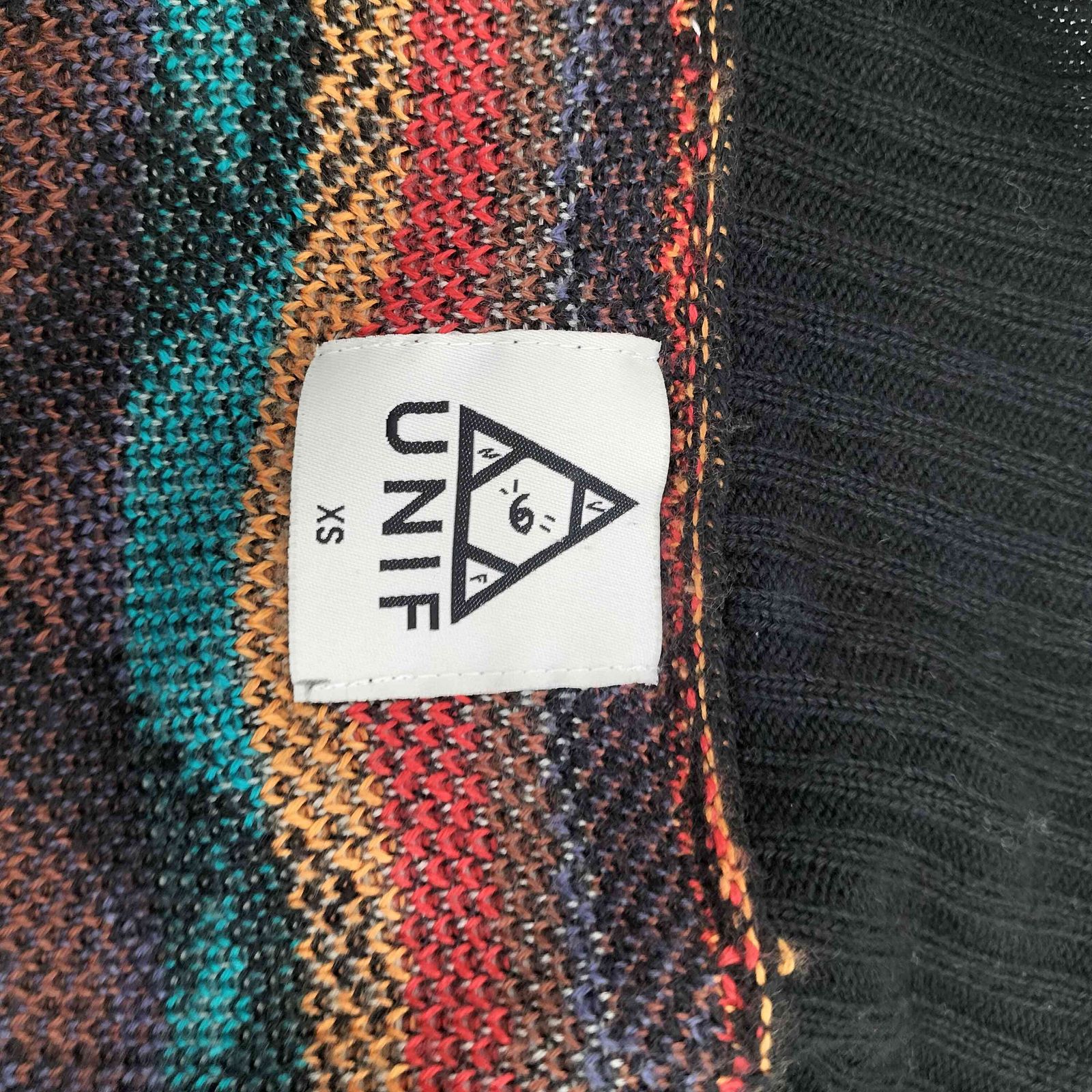 ユニフ UNIF 総柄 ネイティブ カーディガン ガウン レディース import 