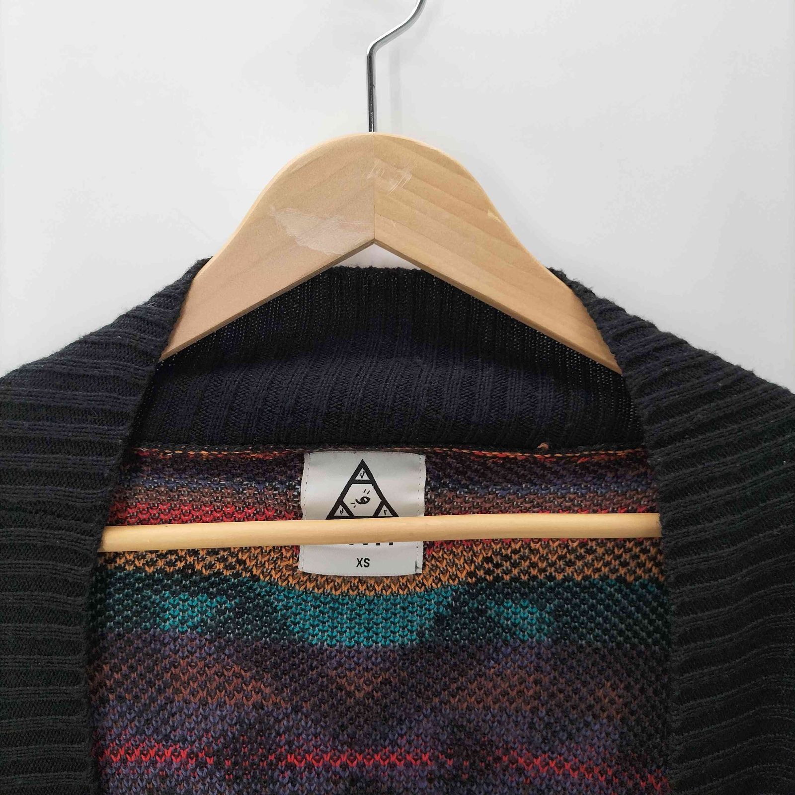 ユニフ UNIF 総柄 ネイティブ カーディガン ガウン レディース import 