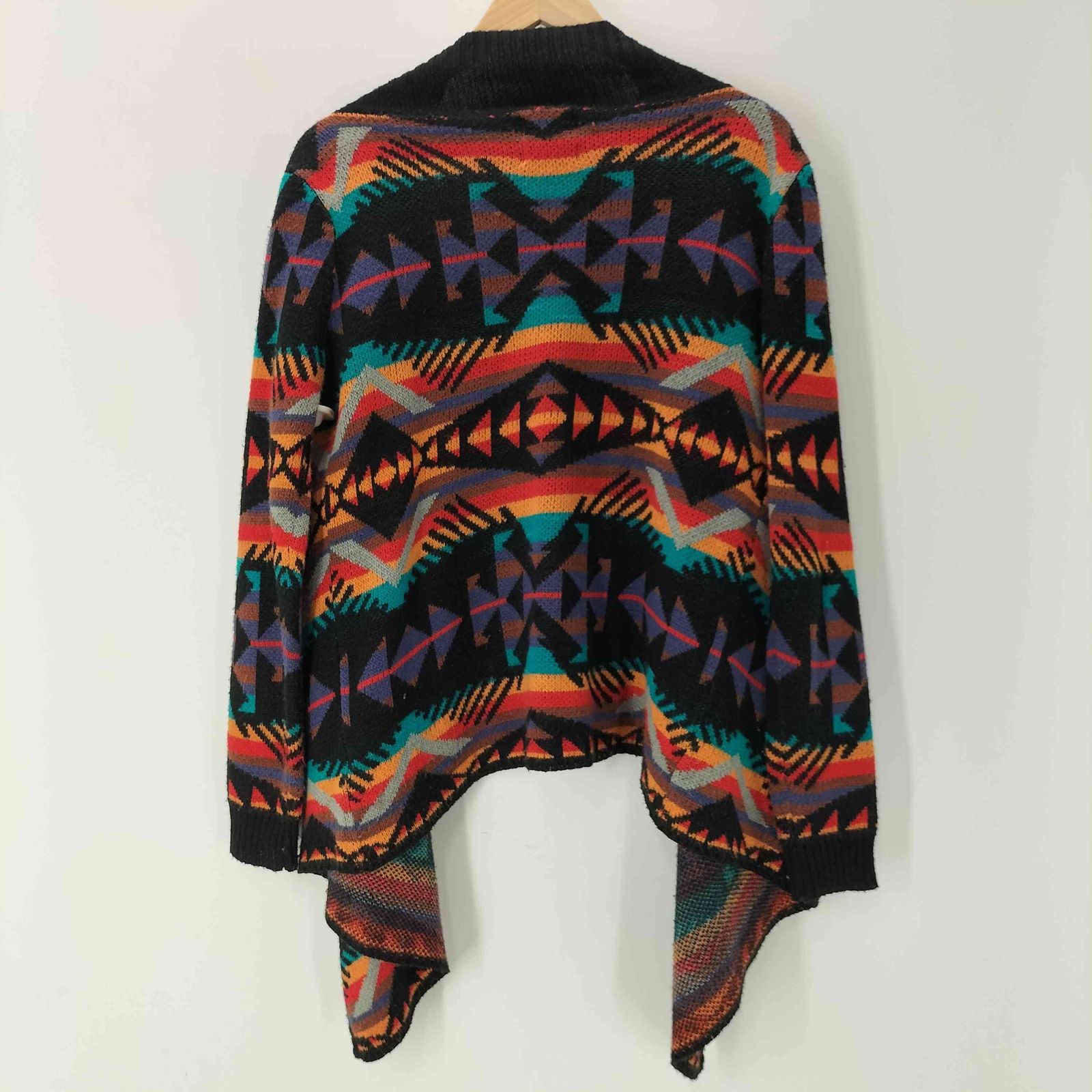 ユニフ UNIF 総柄 ネイティブ カーディガン ガウン レディース import 