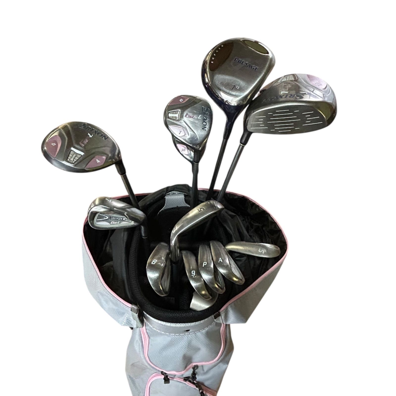 レディース SRIXONクラブセット＋PINGパター＋キャディバッグ＋おまけ2