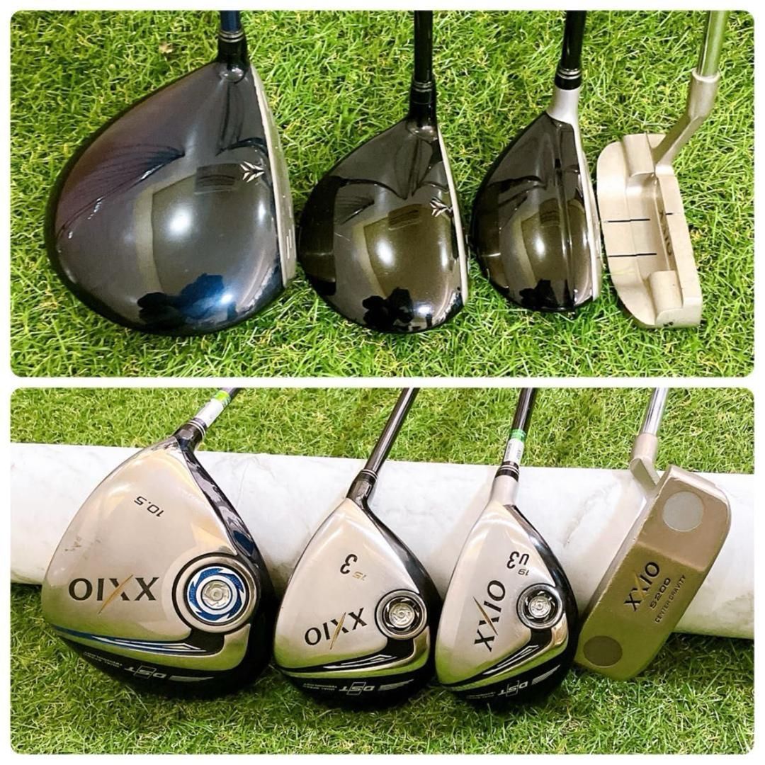豪華12本 XXIO9 MP900 ゼクシオ メンズゴルフセット 初心者 右 S