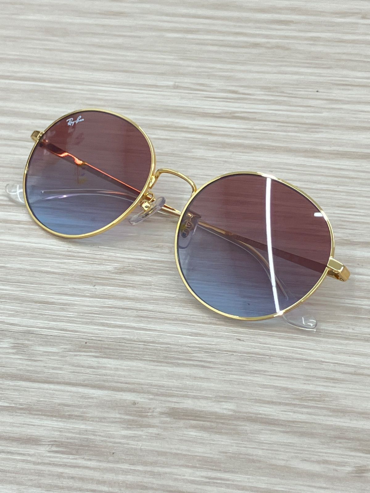 Ray-Ban レイバン RB3612D ゴールド ブラウン サングラス - メルカリ
