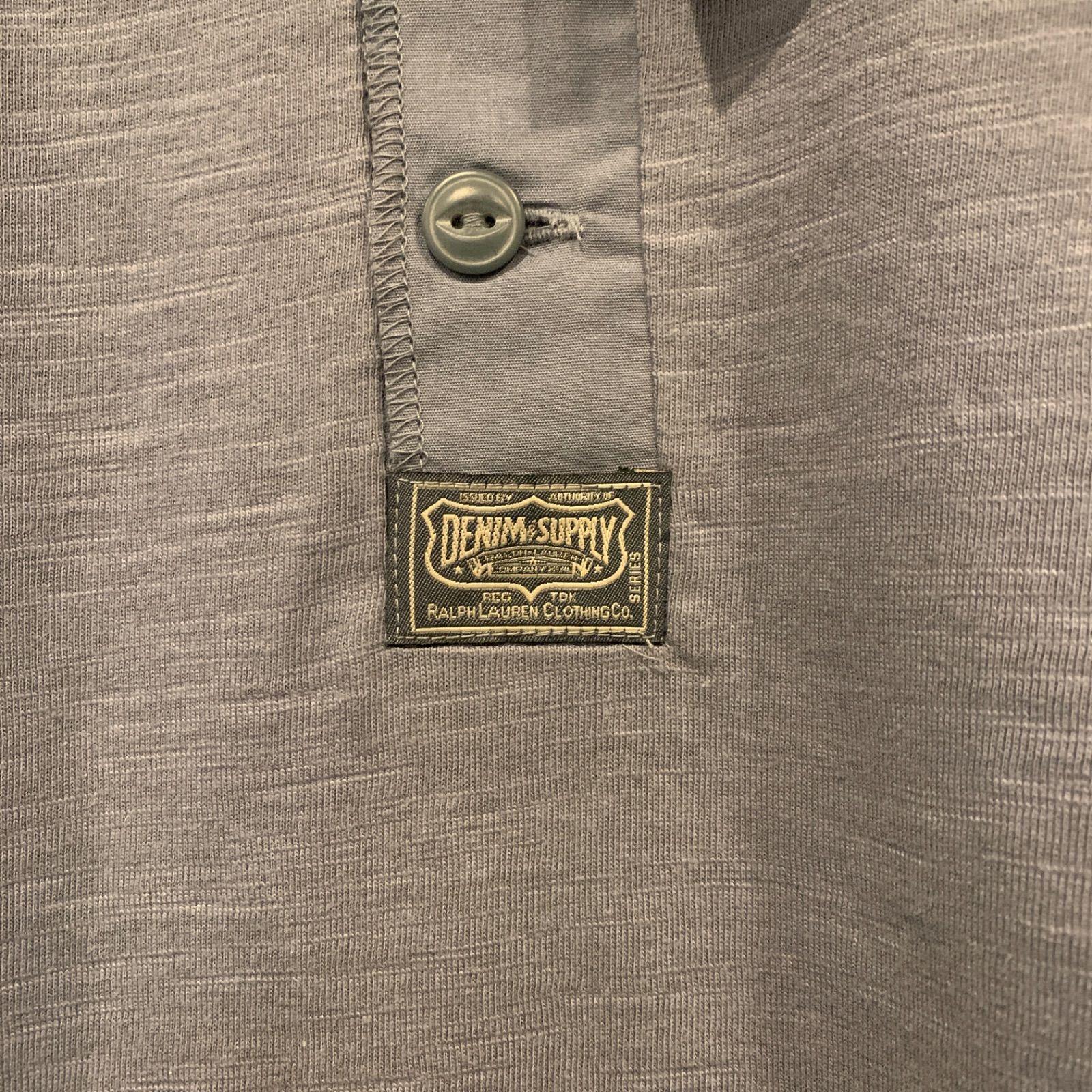 DENIM＆SUPPLY BY Ralph Lauren デッドストック ヘンリーネック　ロングスリーブTシャツ　デニムアンドサプライ　ラルフローレン