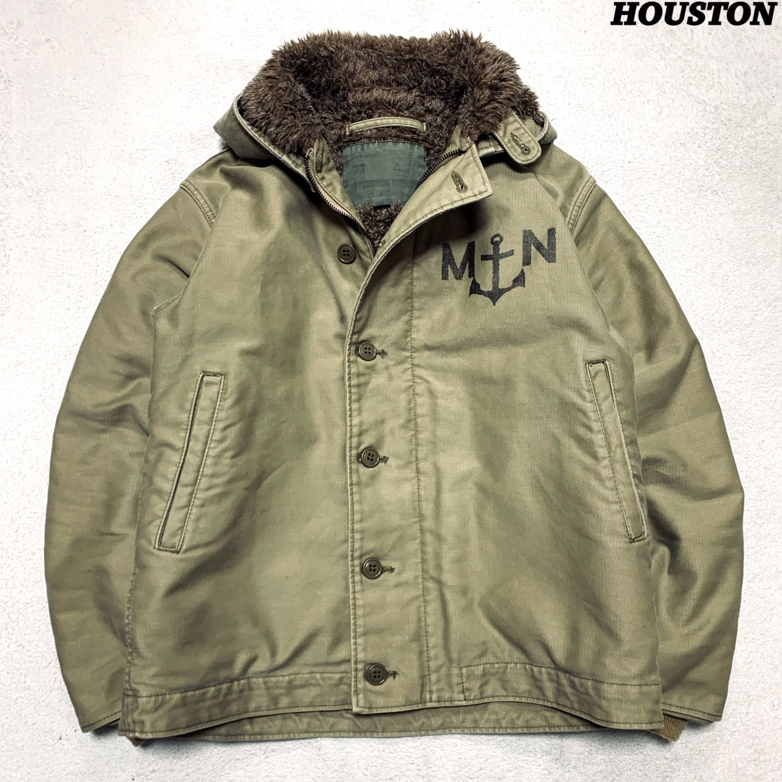 HOUSTON N-1 DECK JACKET デッキジャケット ミリタリージャケット