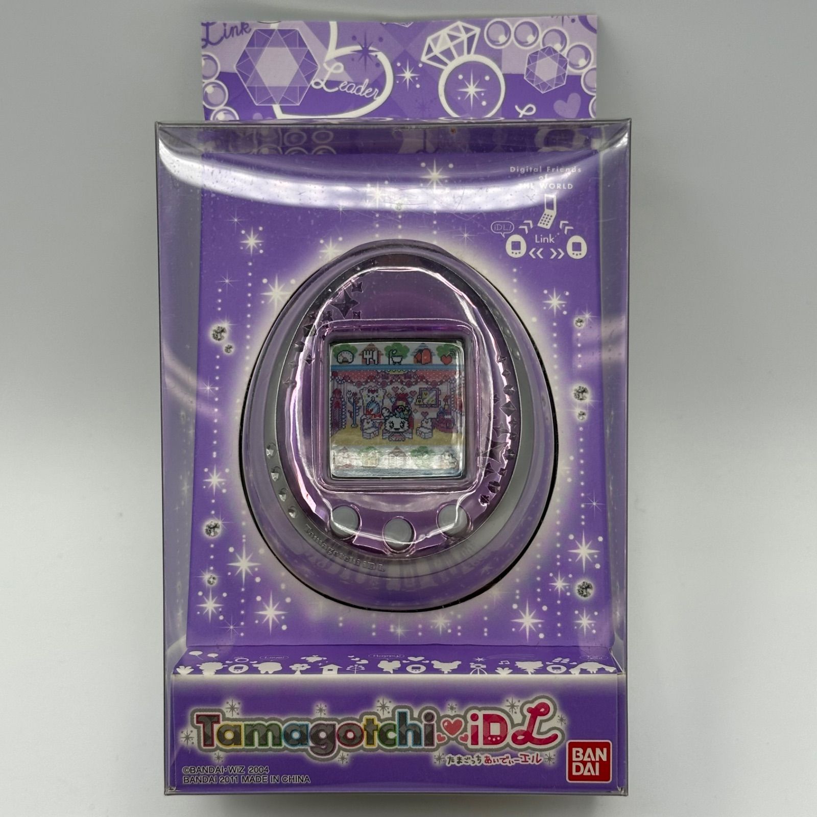 F131ｰk】Tamagotchi iD L パープル たまごっち あいでぃーエル