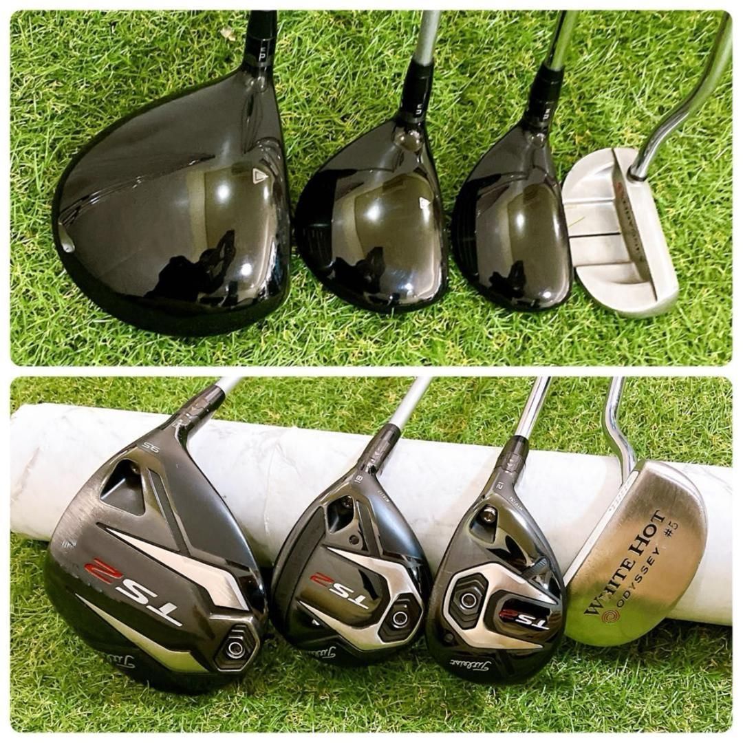 タイトリスト TS2 712CB メンズゴルフセット 11本 初心者 右 S - メルカリ