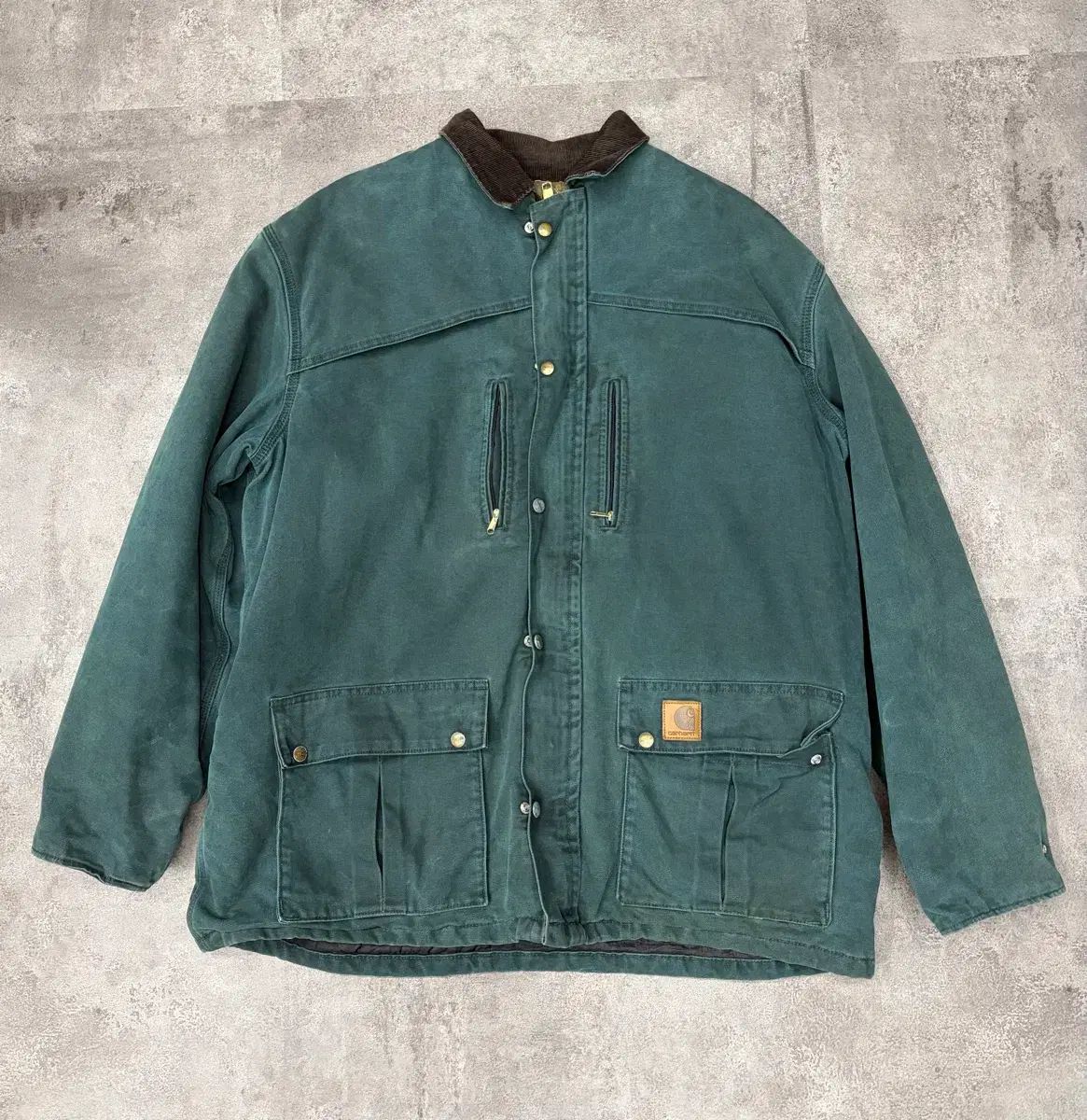 90s カーハート ハンターグリーン チョアジャケット htg - メルカリ