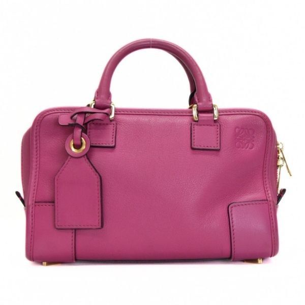 ロエベ LOEWE アマソナ23 2WAYバッグ レザー フューシャピンク 【73250