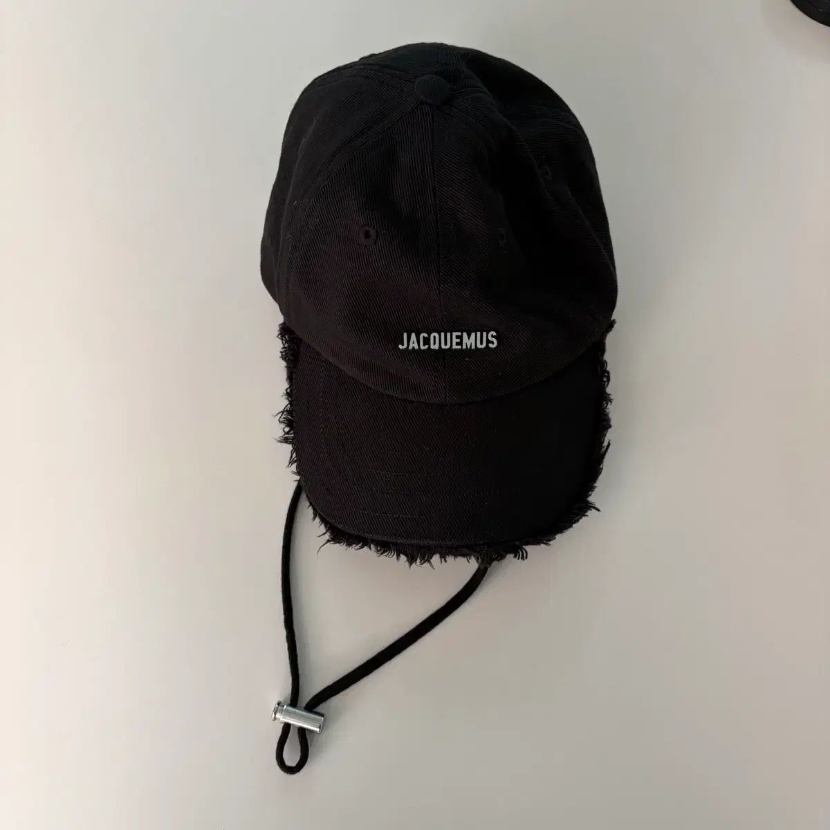 JACQUEMUS ジャックムス アーティチョーク ブラック フリンジ キャップ