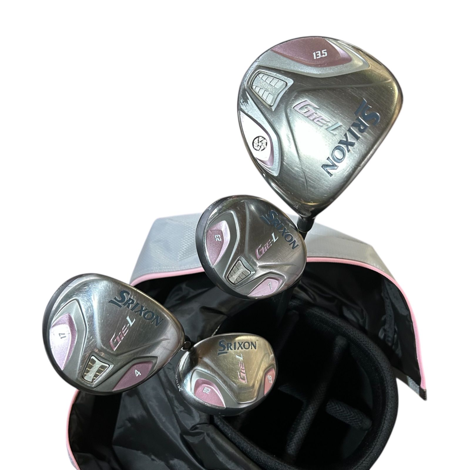 レディース SRIXONクラブセット＋PINGパター＋キャディバッグ＋おまけ2