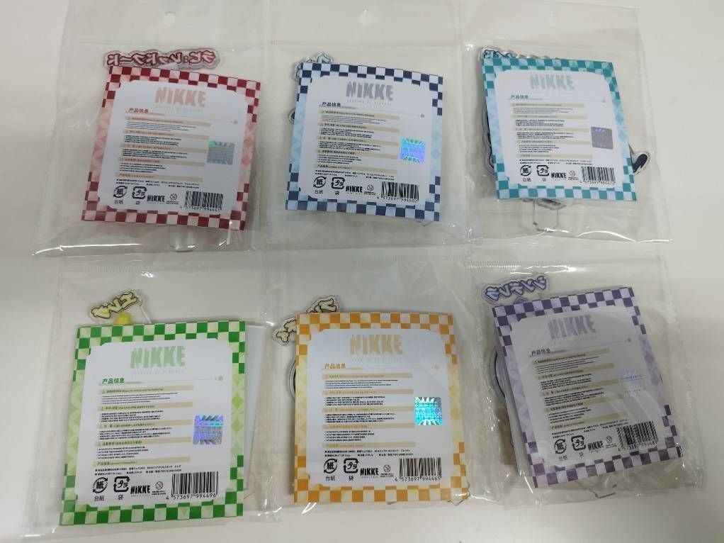 ゲオ 新春フェア2026 勝利の女神 NIKKE SDスピンアクリルスタンド6種セット