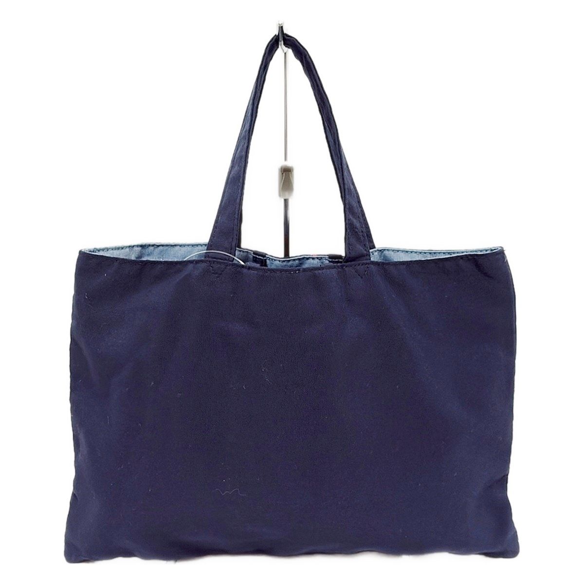 familiar(ファミリア) トートバッグ美品 - ダークネイビー クマ