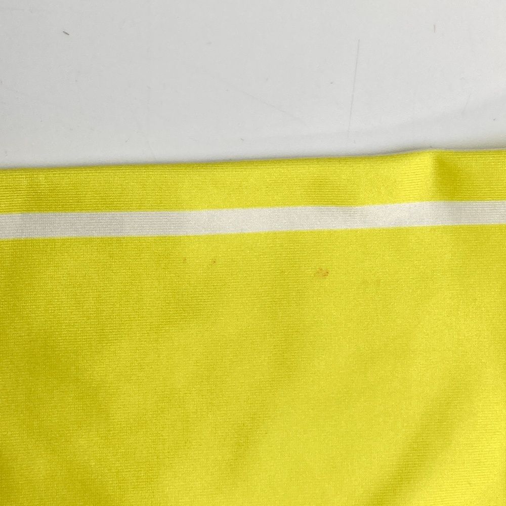 サイズ：S AND PER SE アンパスィ モックネック 長袖Tシャツ イエロー