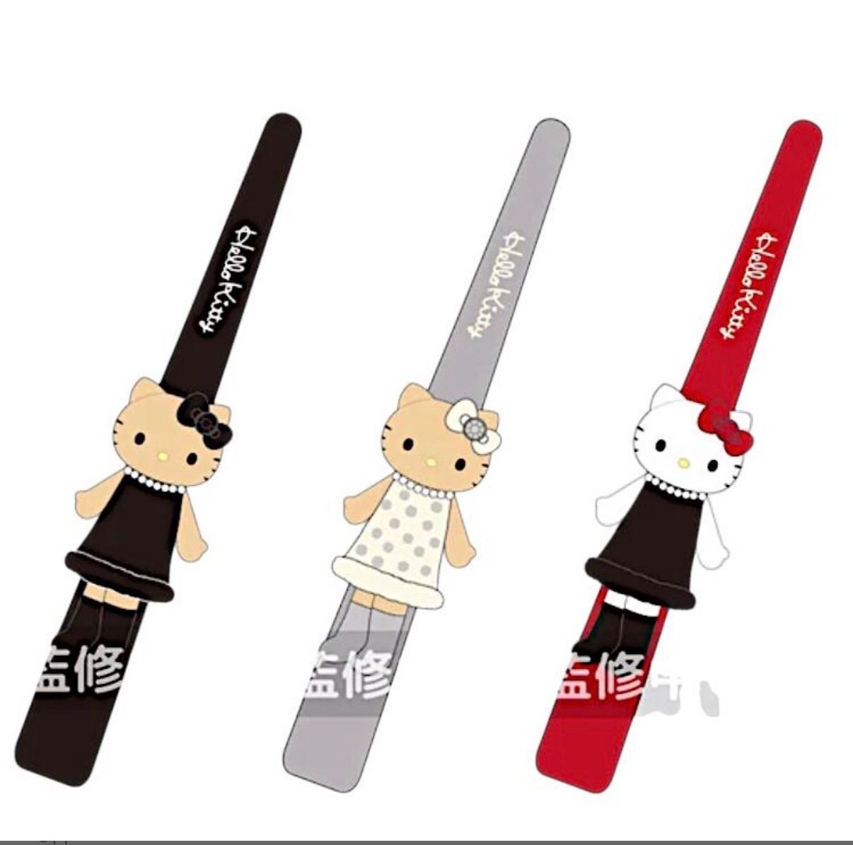 ハローキティ くちばしクリップ KT75-01 KT75-02-14 KT75-03 単品販売