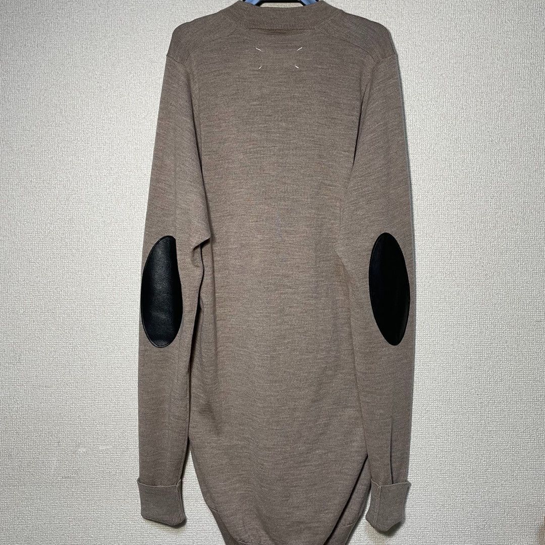 maison margiela マルジェラ エルボーパッチ ニットワンピース - メルカリ
