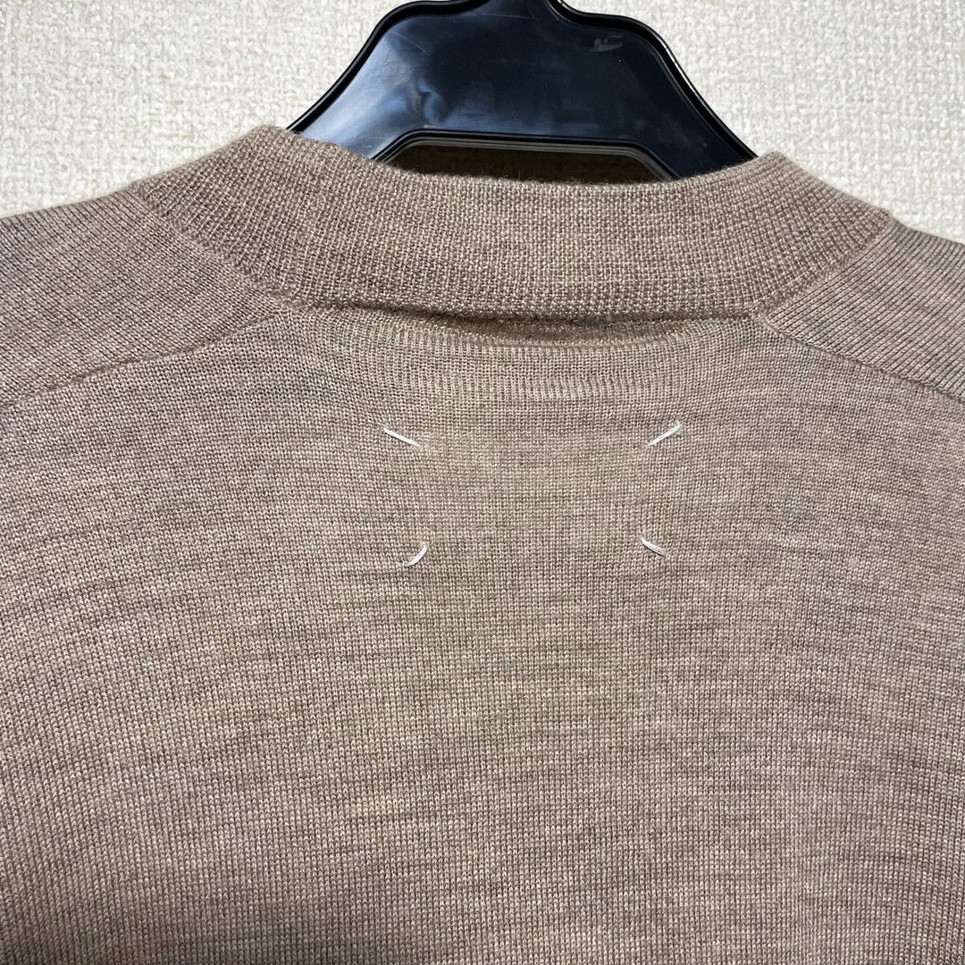 maison margiela マルジェラ エルボーパッチ ニットワンピース - メルカリ