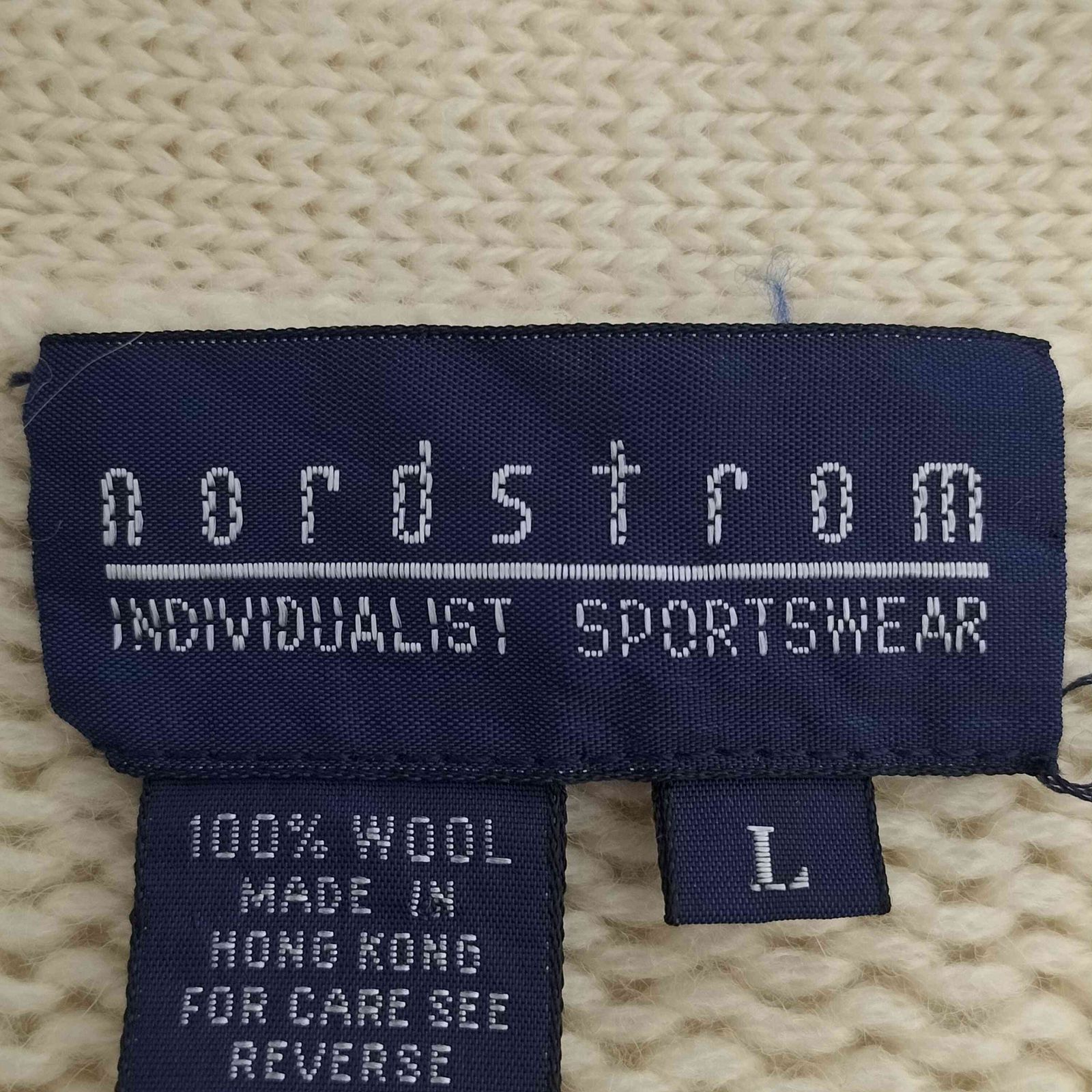 ノードストローム NORDSTROM 刺繍デザイン ウール カーディガン 