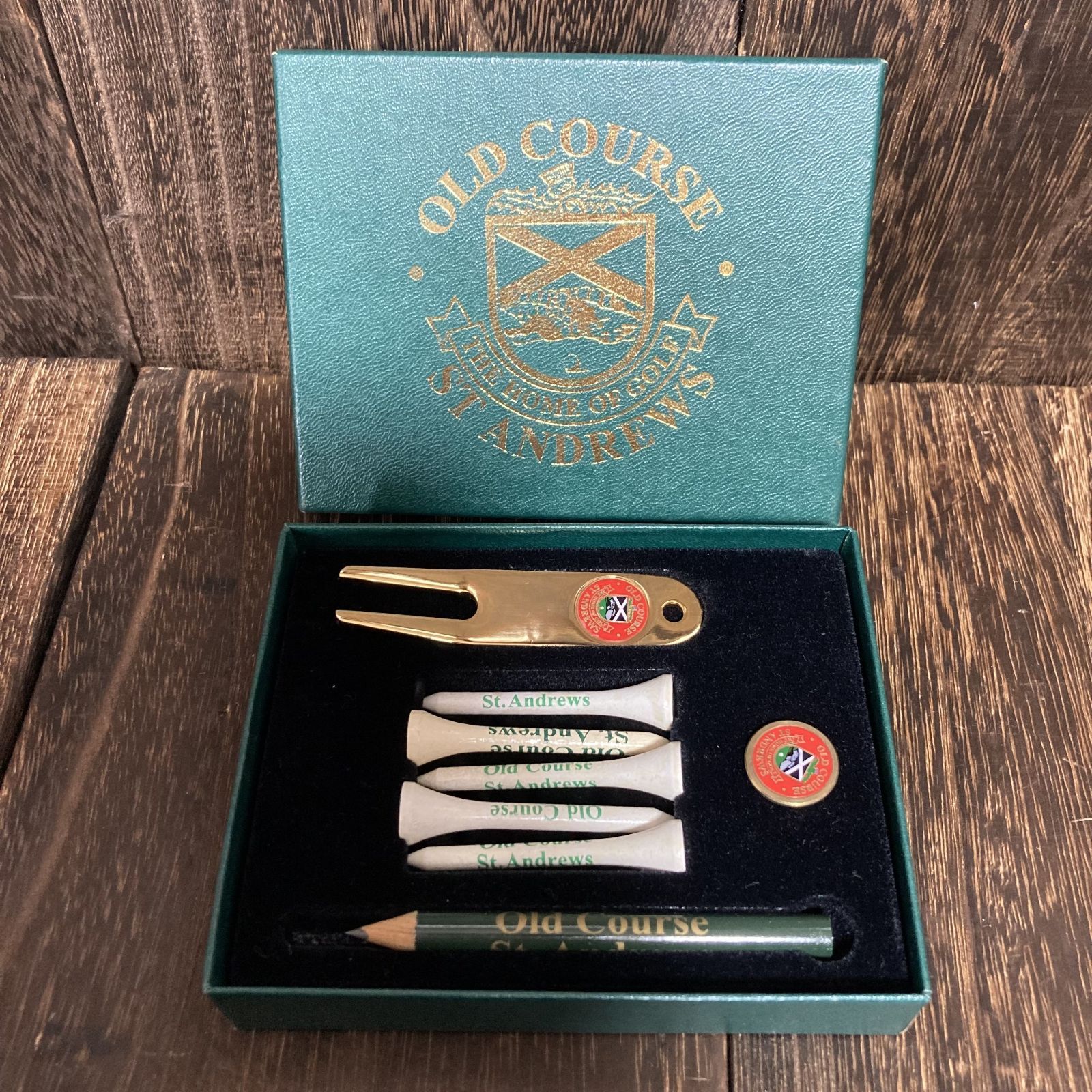 セント・アンドリュース　オールドコース　金ボタン　10個セット セント・アンドリュースオールドコース金ボタン10個セット