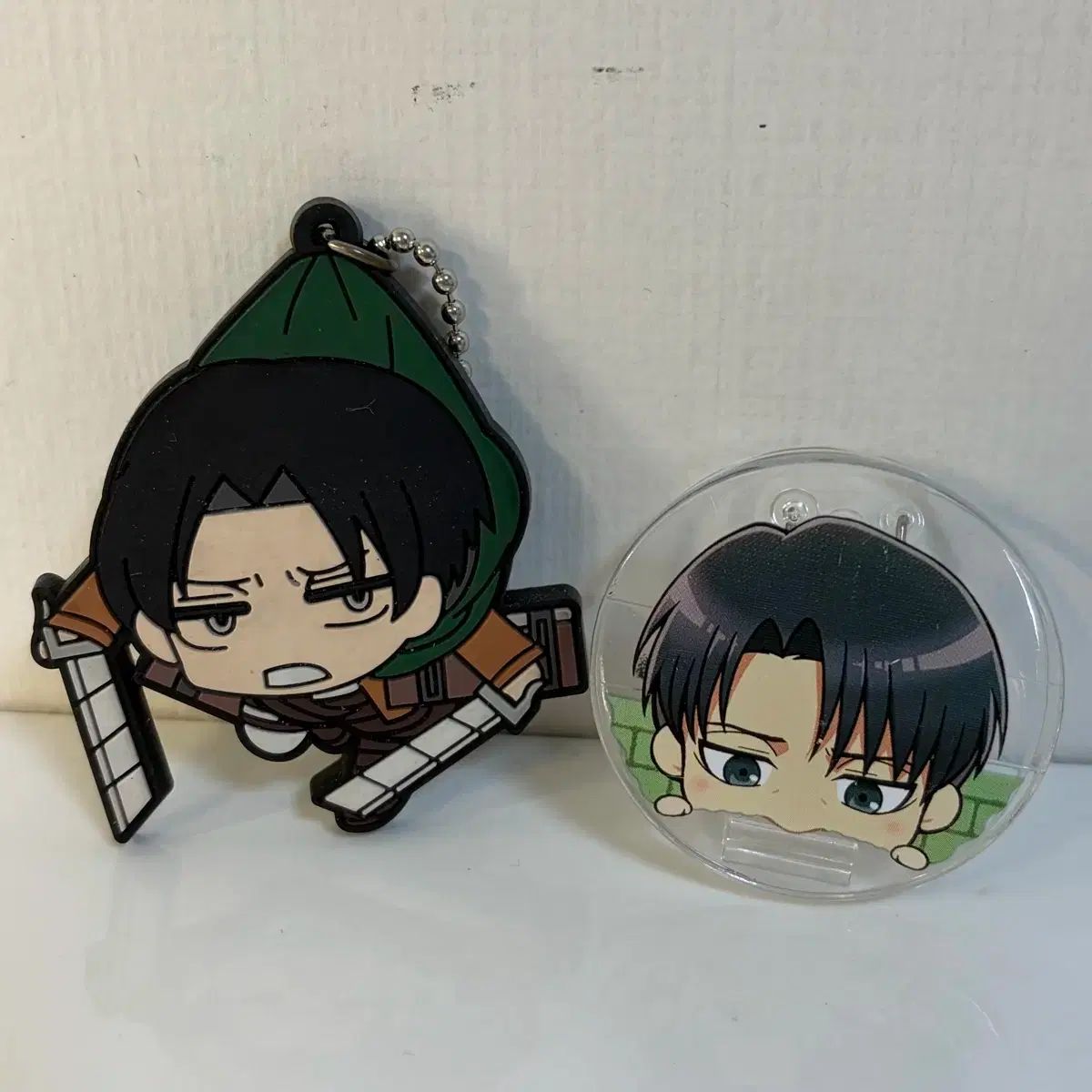 進撃の巨人 進撃の リヴァイ・アッカーマン ハムクリップ ラバー