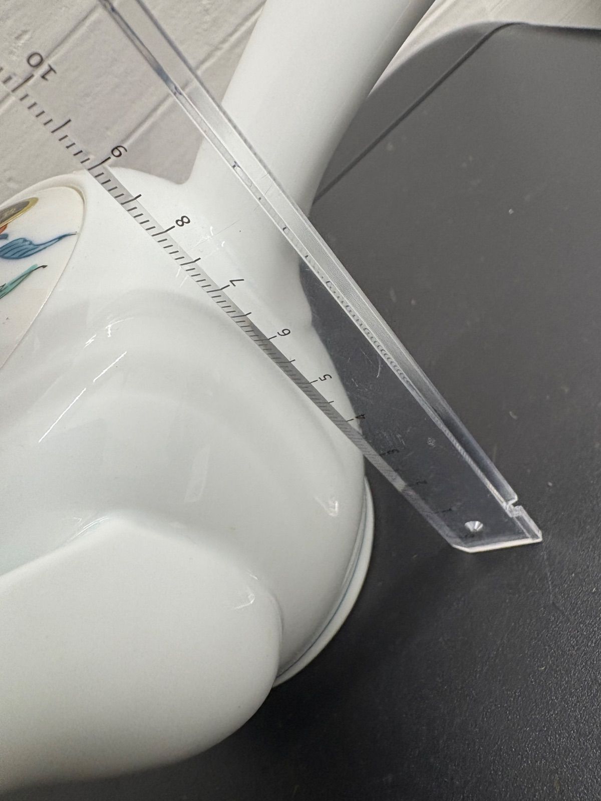 畑萬陶苑の染錦蘭図茶器セット