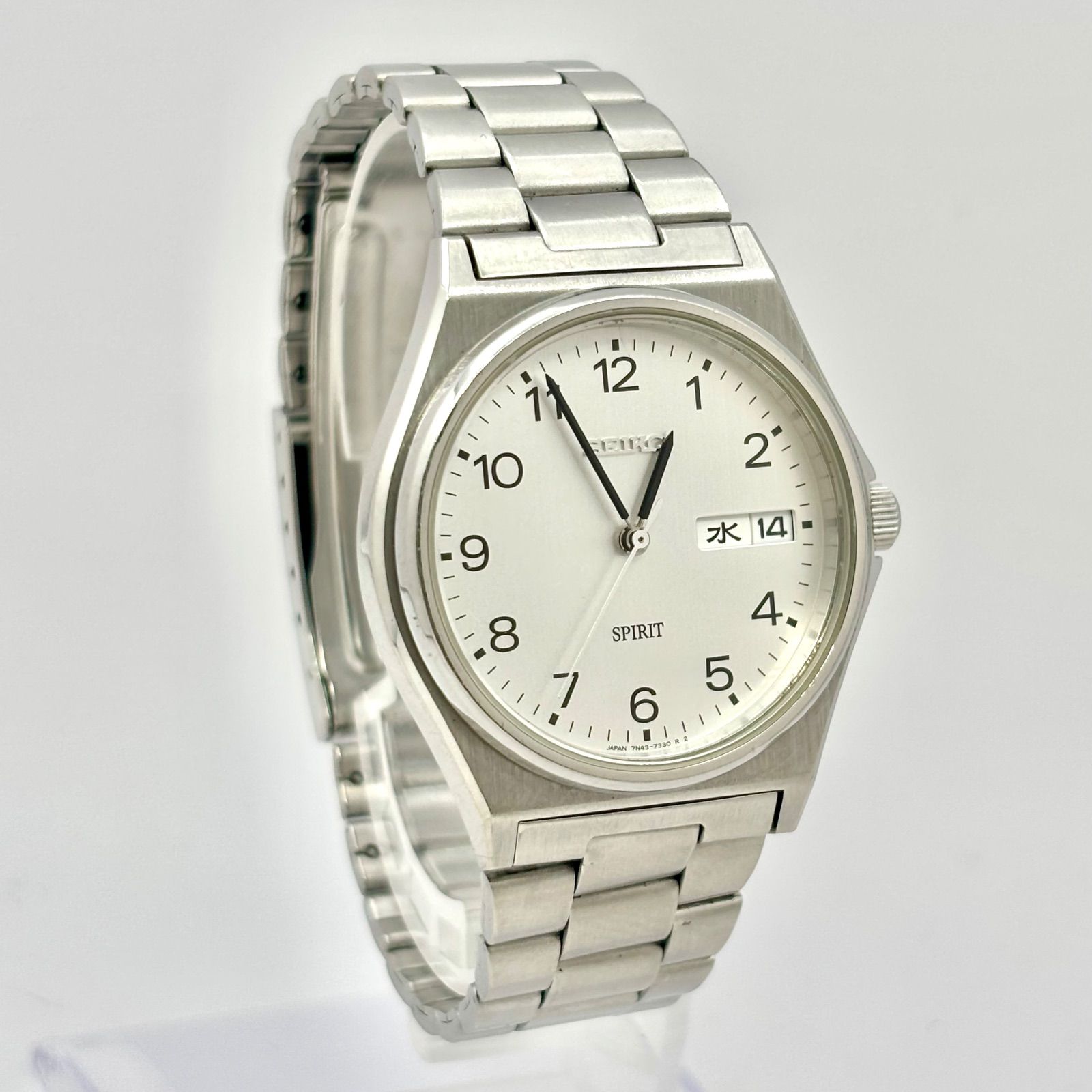 新品電池】SEIKO セイコー SPIRIT スピリット メンズ 腕時計