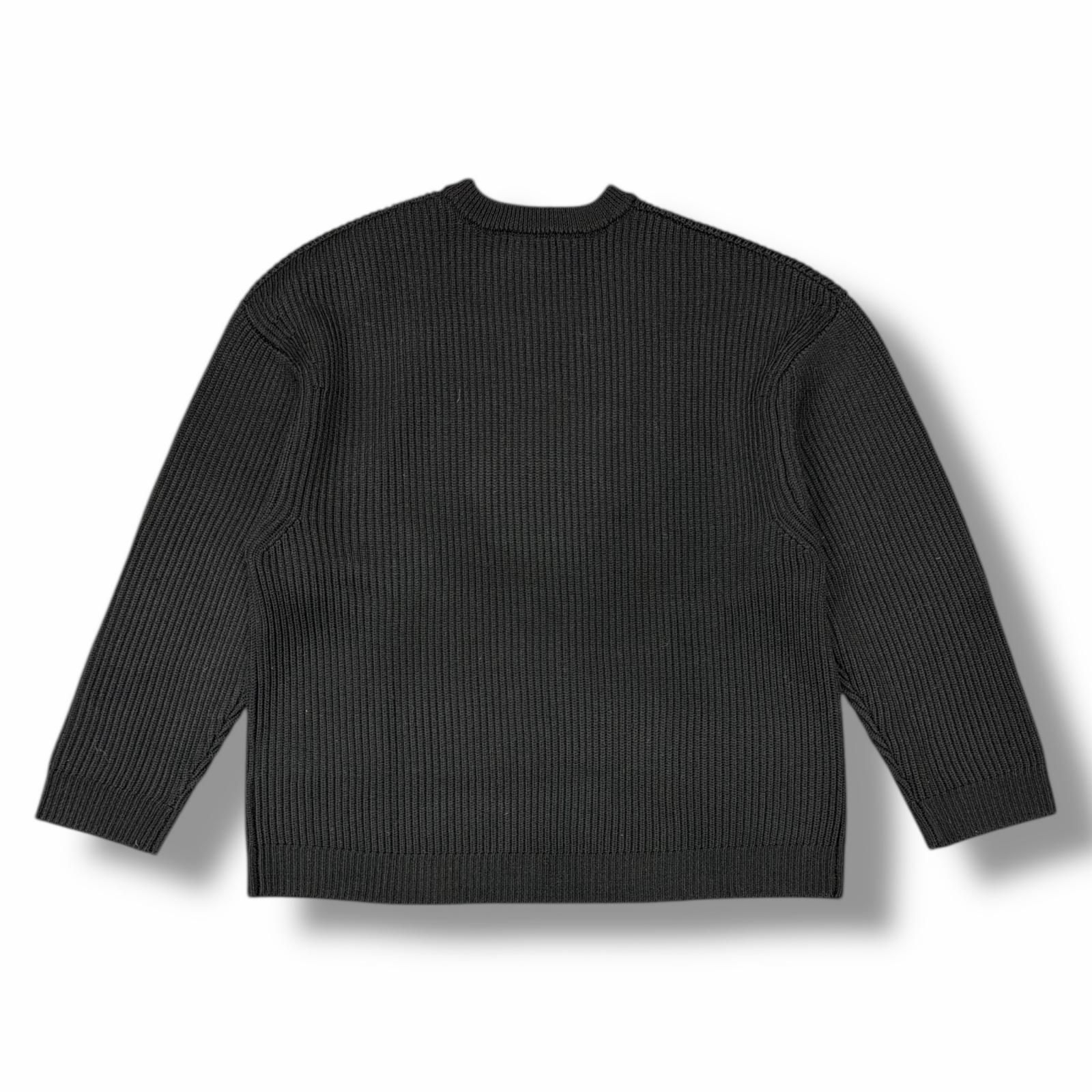 参考上代72600円 未使用 entire studios 25AW OVERSIZE KNIT CREWNECK 
