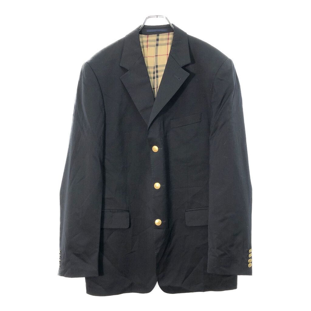 BURBERRY バーバリー テーラードジャケット 紺ブレ ネイビー(メンズ 52