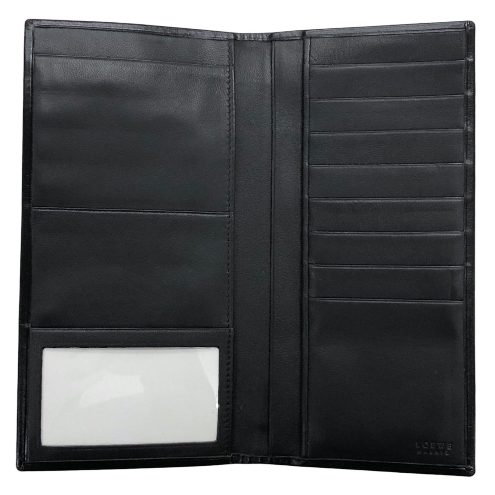 LOEWEロエベレザー長財布 長 財布 Loewe メンズ ロエベ LOEWE LOEWE 二つ折り長財布 Vertical