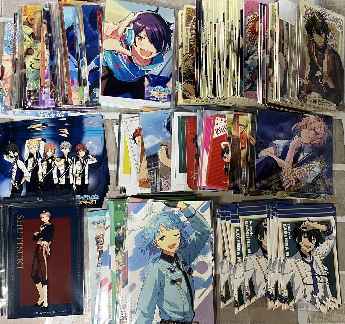 MP 00154 超大量 グッズまとめ売り あんスタ あんさんぶるスターズ ブロマイド ポストカード コースター アルカナカード フォトカード