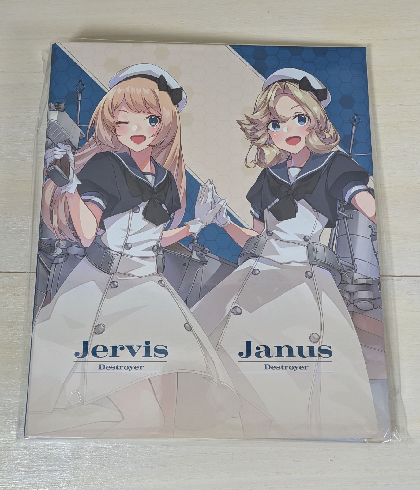 大野41-1-0114]艦これアーケード SEGA Jervis＆Janus バインダー