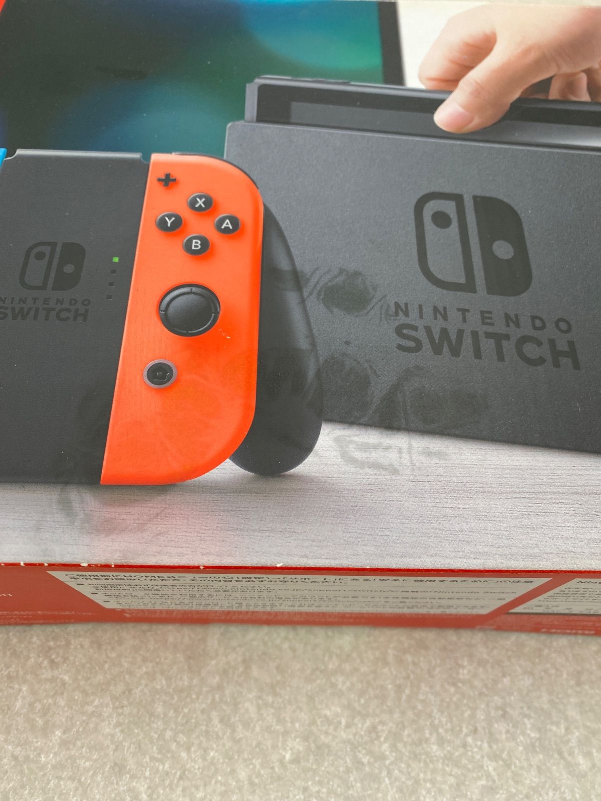 ◇Nintendo Switch Joy－Con（L） ネオンブルー／（R） ネオンレッド