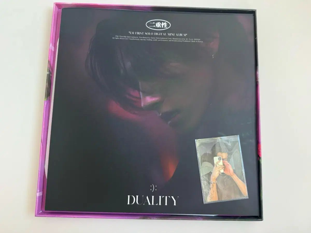 MONSTA X モンスタエックス モネク アイ アム DUALITY LP トレカ 含む