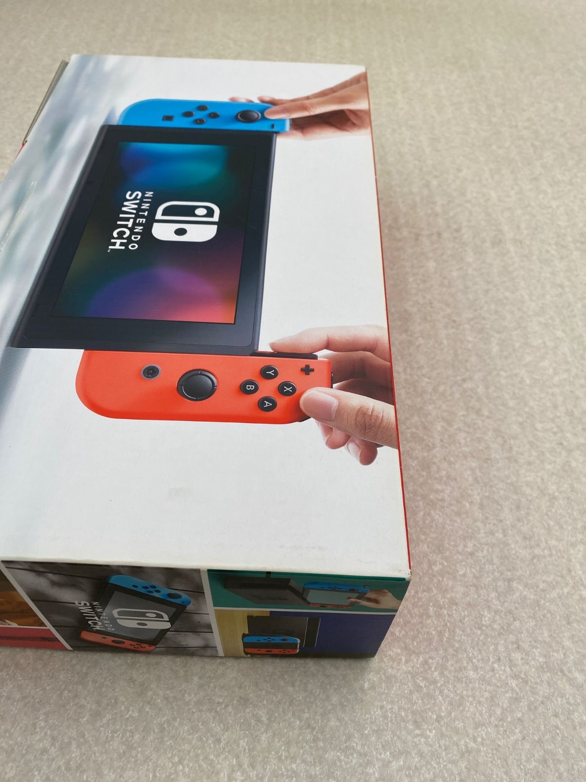 ◇Nintendo Switch Joy－Con（L） ネオンブルー／（R） ネオンレッド