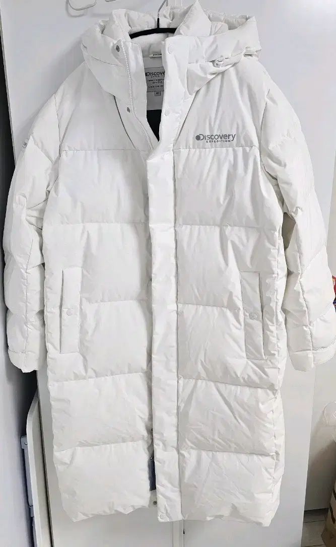 DISCOVERY ロング丈ダウンジャケット メンズ 新品 白 【公式通販】