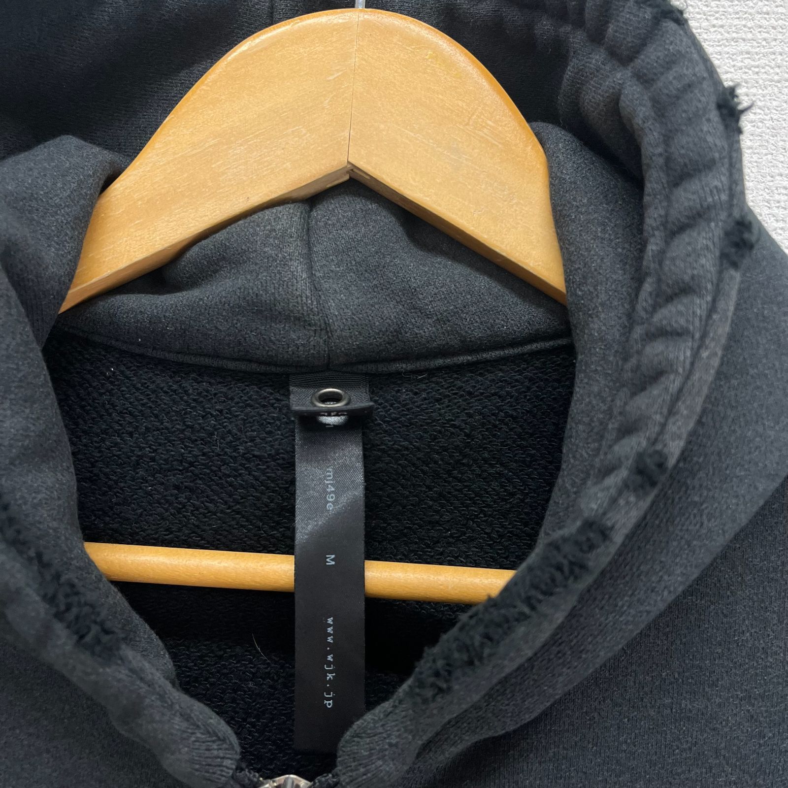 wjk ダブルジェイケイ mj49e Coating damage Parka USED加工 
