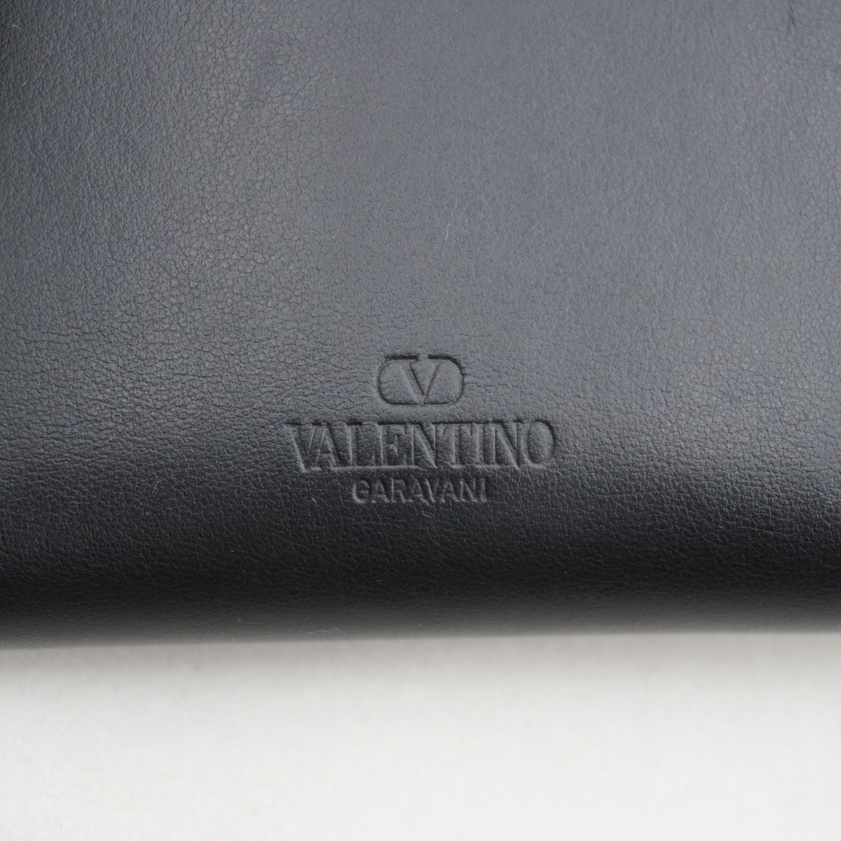正規 VALENTINO ヴァレンティノ ガラヴァーニ スタッズ ウォレット