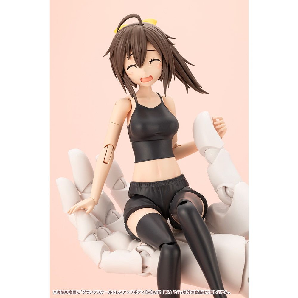  創彩少女庭園 グランデスケールドレスアップボディ M with 源内あお げんないあお フレームアームズ ガール プラモデル JK 075 コトブキヤ その他 おもちゃ