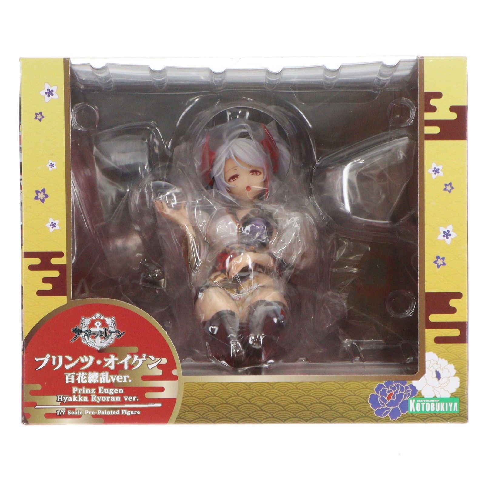 初回生産限定特典付属 プリンツ・オイゲン(百花繚乱ver.) アズール