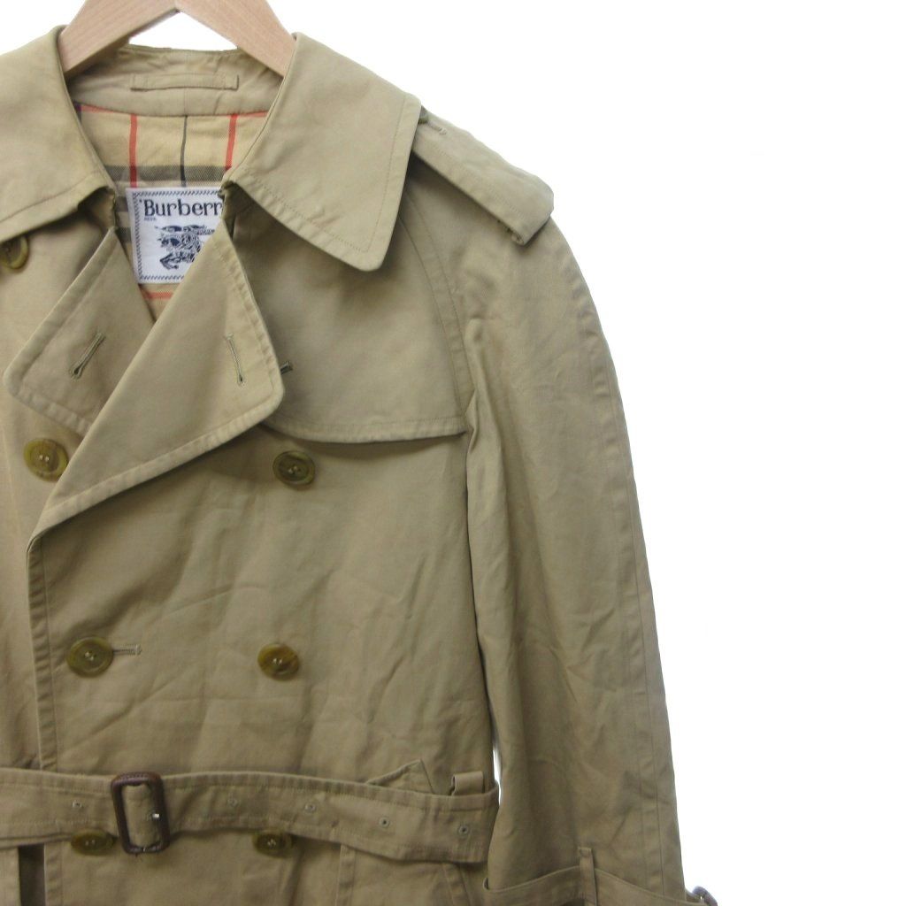 Burberry's ベージュ トレンチコート ダブルブレスト大きいノバ