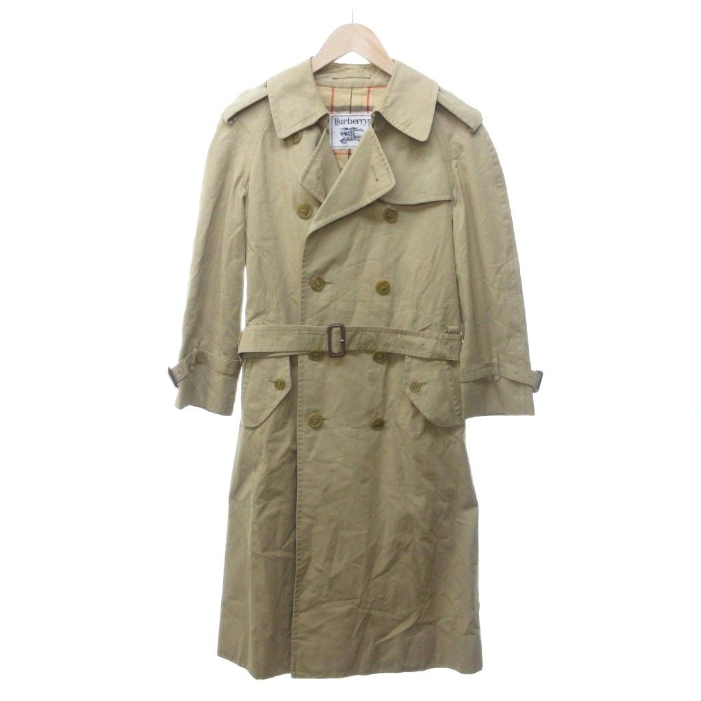 バーバリーズ Burberrys ノバチェック トレンチコート ロング ダブル