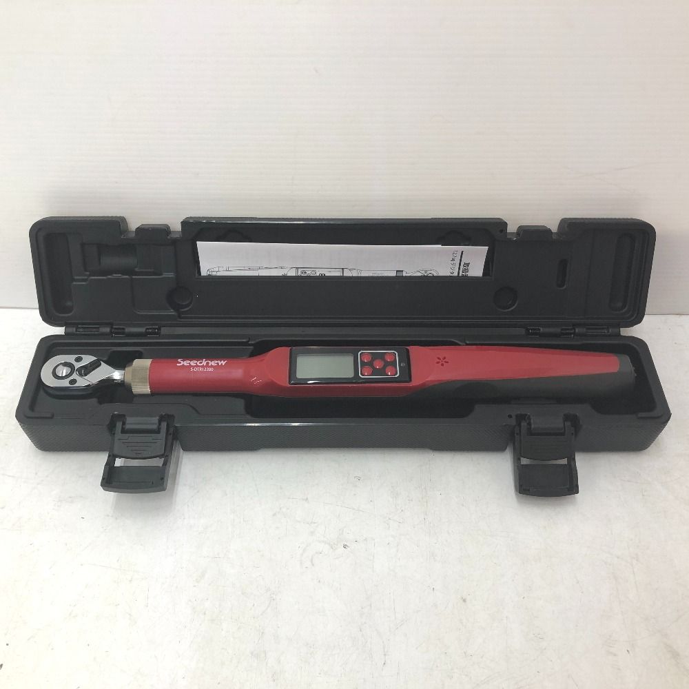 Seed シーズニュー 1 2” デジタルトルクレンチ 40～200 N m ケース付 S