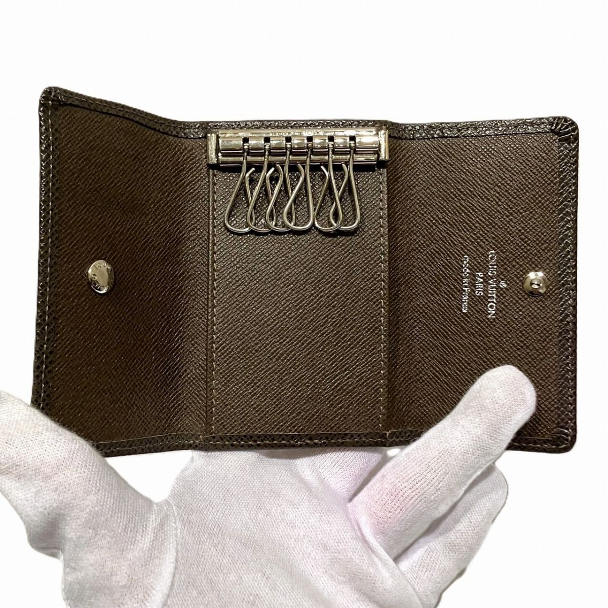 ルイ・ヴィトン LOUIS VUITTON ミュルティクレ6 タイガ キーケース