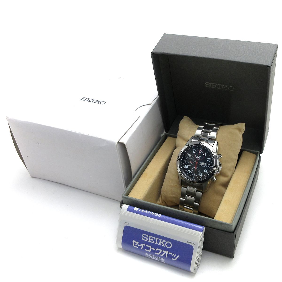 クロノグラフ 7T92-0DX0 腕時計 SEIKO⁄セイコー SEIKO メンズウォッチ 