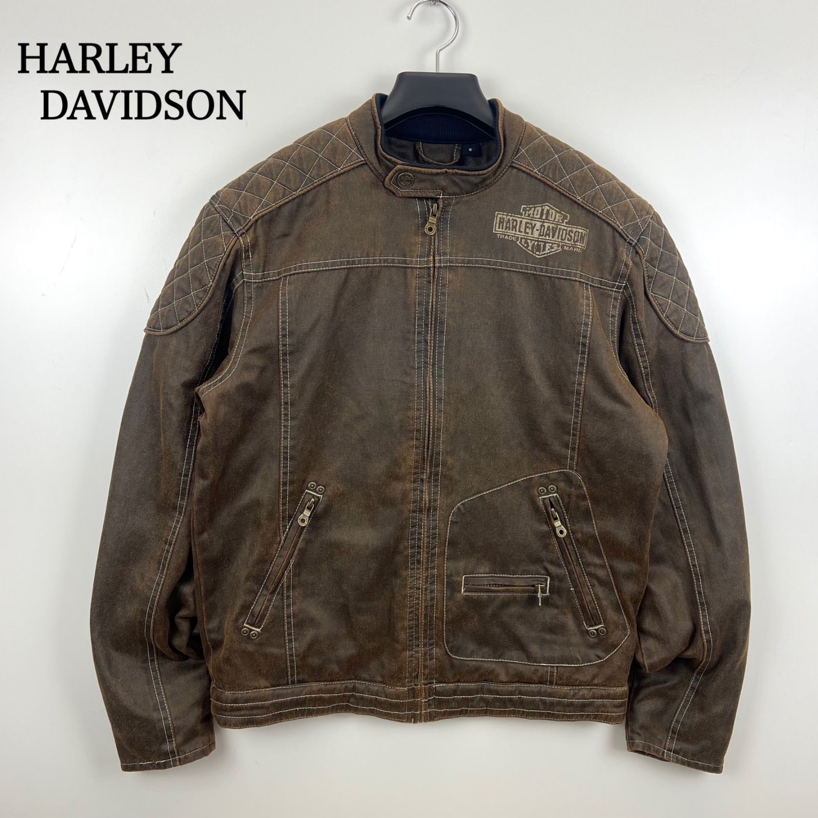 HARLEY DAVIDSON 2013 archive cotton coating riders jacket S 