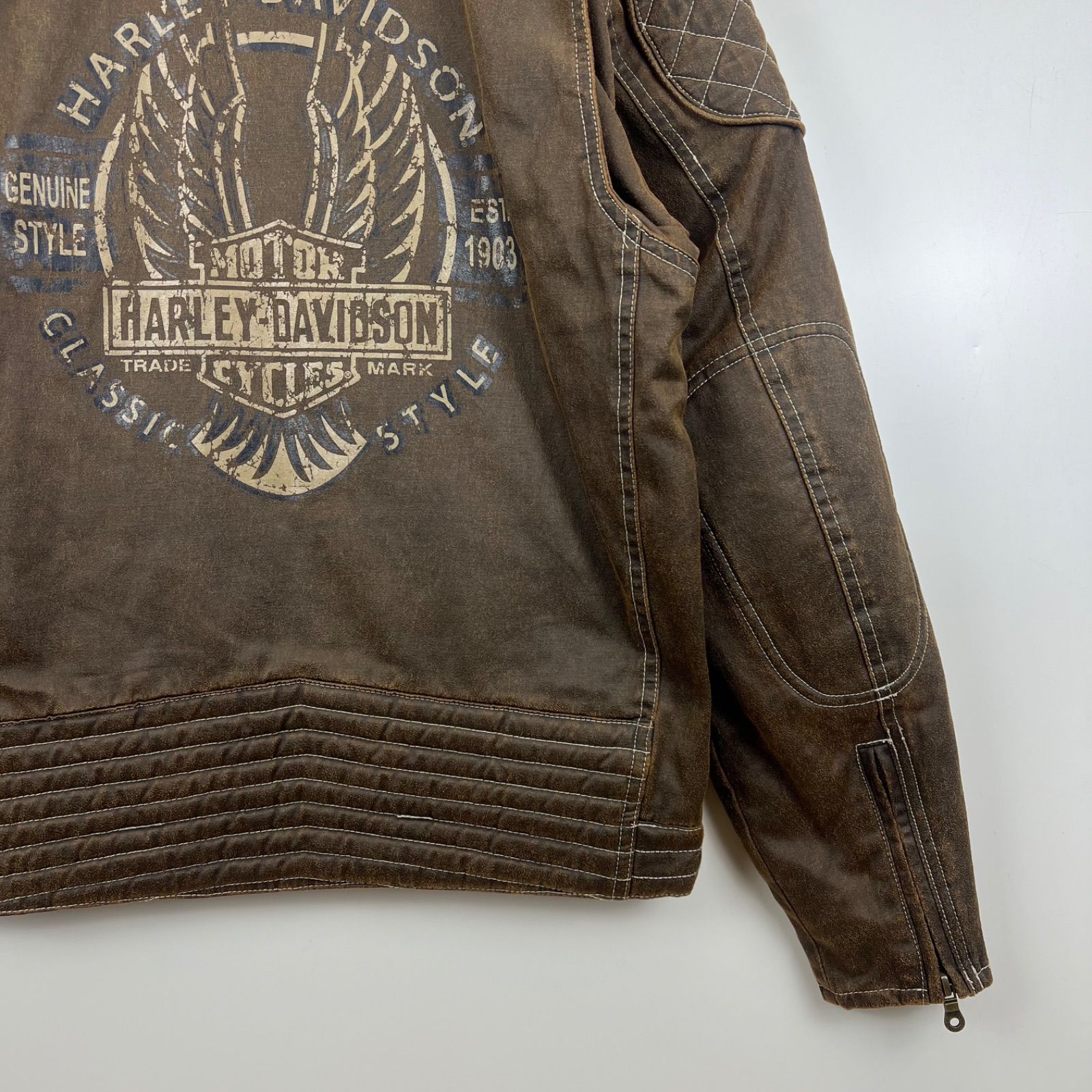 HARLEY DAVIDSON 2013 archive cotton coating riders jacket S 