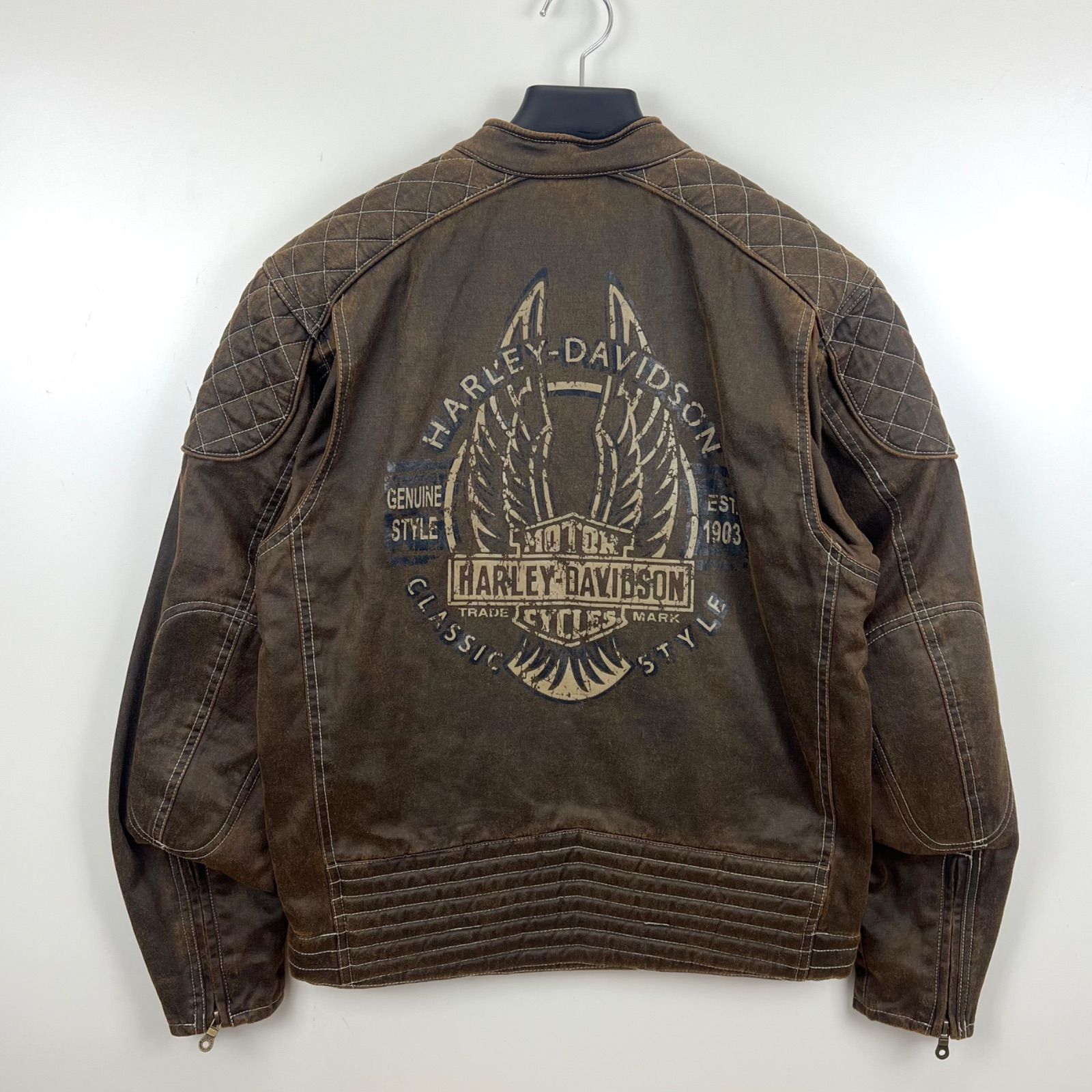 HARLEY DAVIDSON 2013 archive cotton coating riders jacket S 