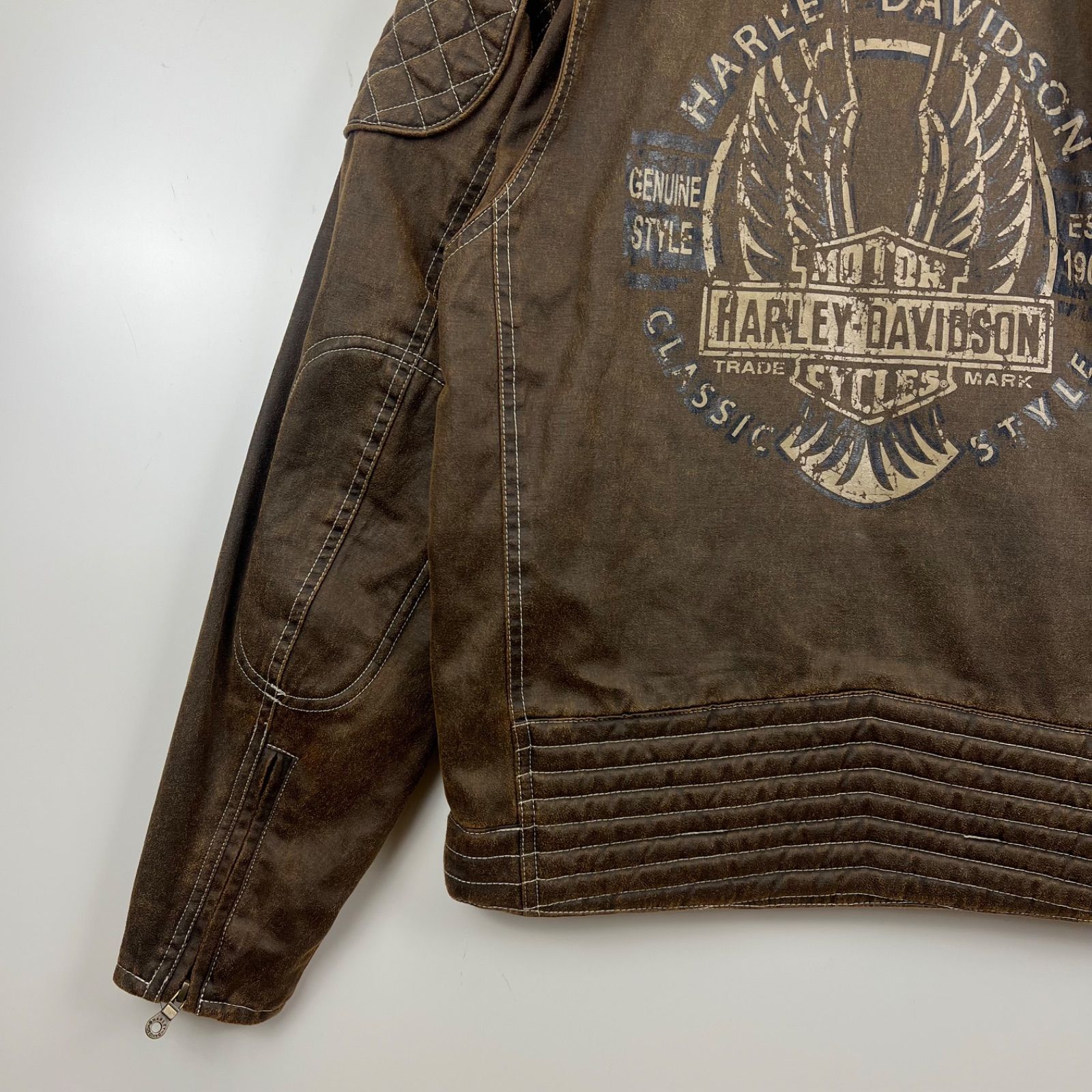 HARLEY DAVIDSON 2013 archive cotton coating riders jacket S 