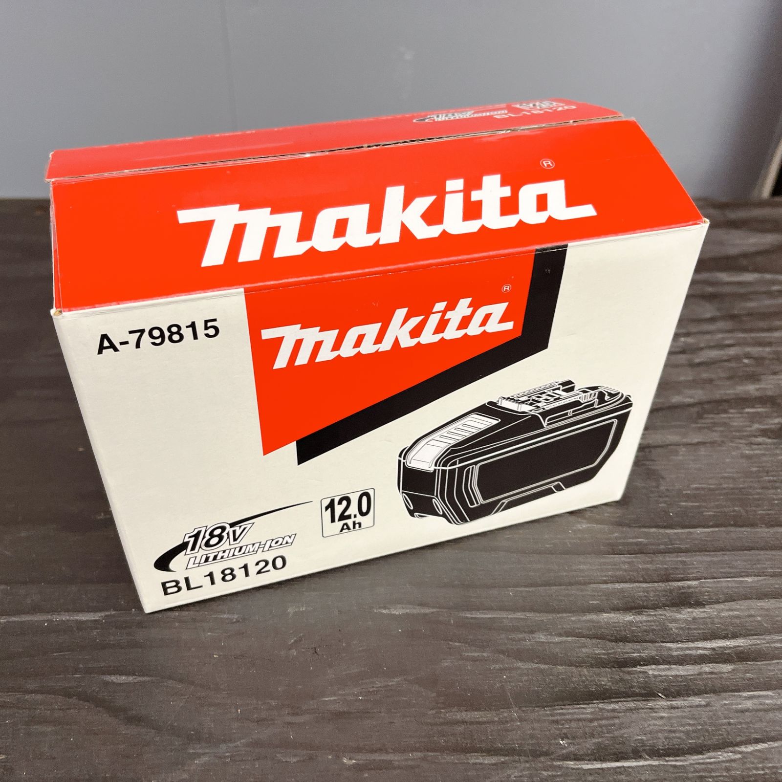 makita マキタ 18V12.0Ah BL18120 リチウムイオンバッテリー 【未使用 