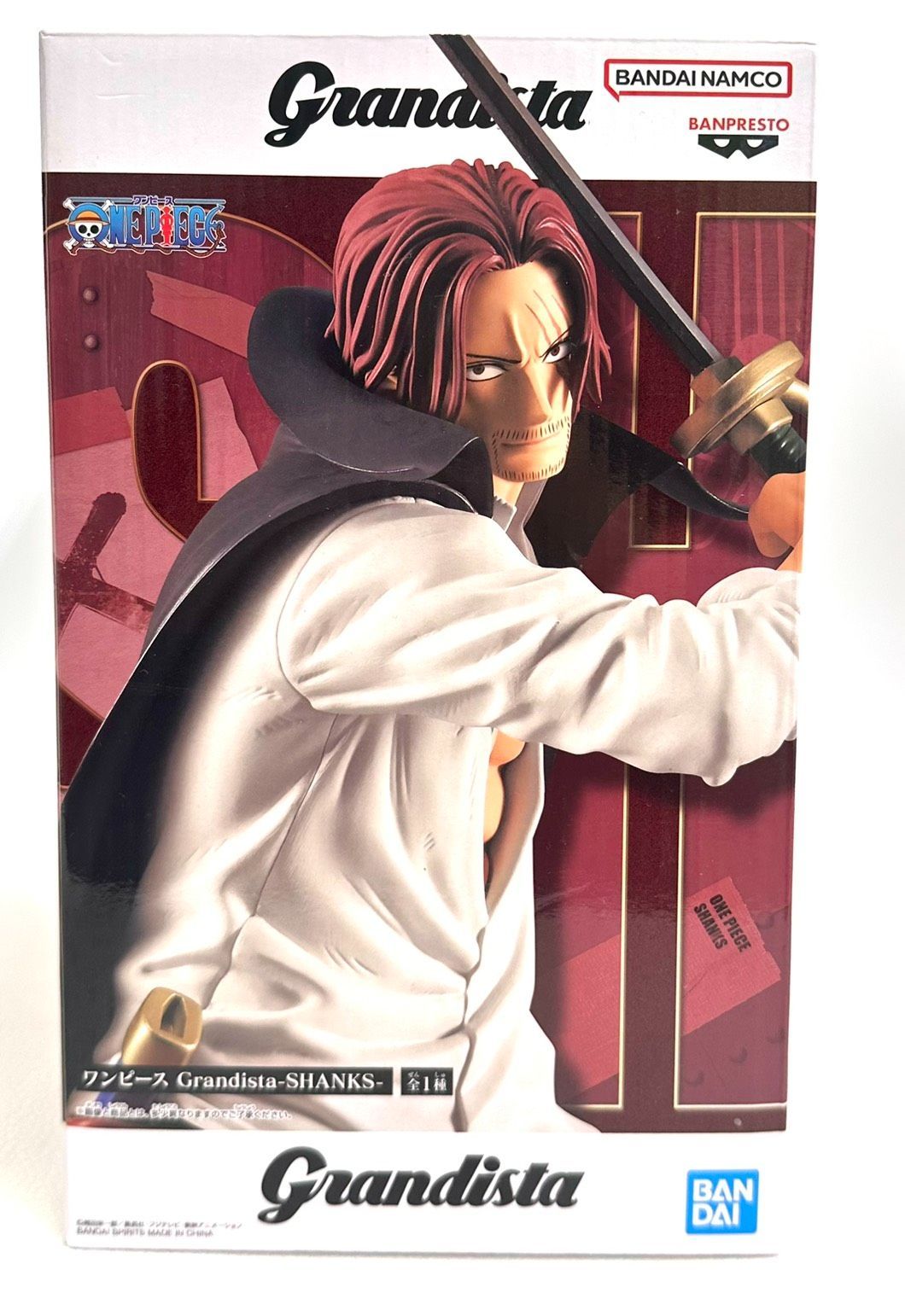 亘】未開封 ワンピース Grandista-MONKEY.D.LUFFY GEAR5 SHANKS KING